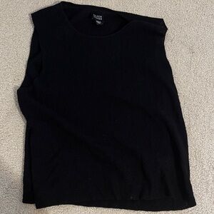 Eileen Fisher Black Tank Top